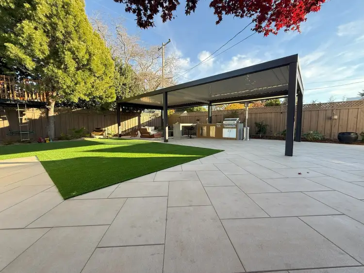 Bay Area backyard landscape design by Visionable Landscaping