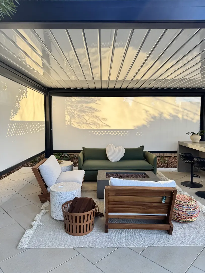 Outdoor kitchen detail